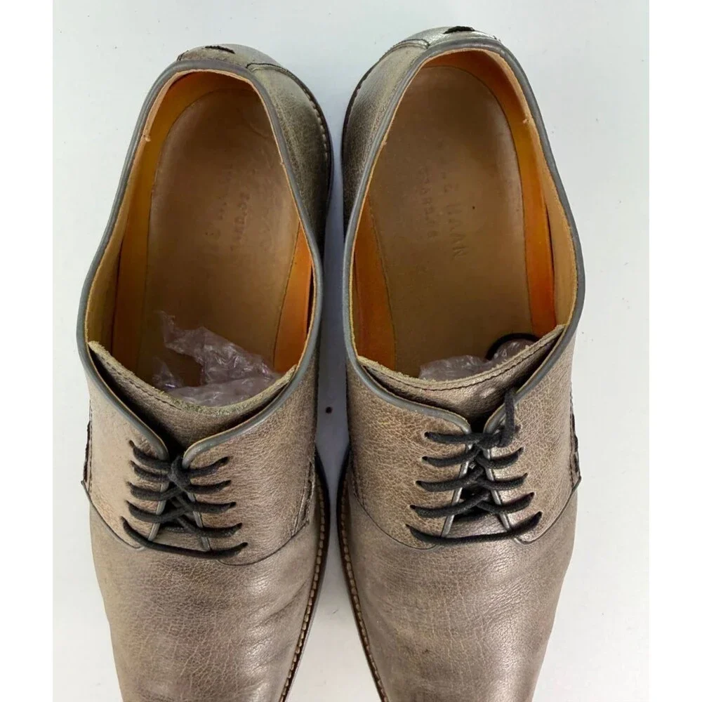 Cole Haan Morse Grand Men's Plain Toe Oxfords Shoes Size 10.5 M Leather C13099